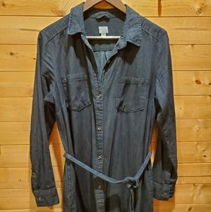 PLC "a new day" Cotton Button-up dress